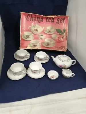 Buy Vintage GDR Child's China Tea Set  • 14.99£