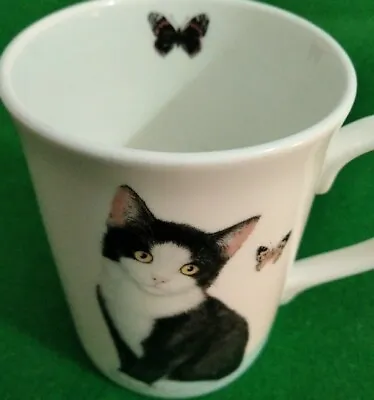Buy Cat And Butterfly , Duchess, Fine Bone China Mug. • 12.50£