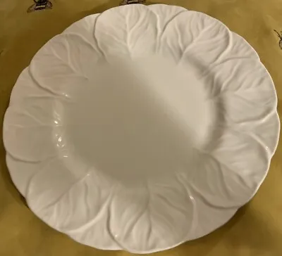 Buy Coalport Bone China Countryware 10.5” White Dinner Plate Cabbage Leaf • 60£