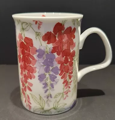 Buy Beautiful Vintage Laura Ashley Wisteria Floral Fine Bone China Mug VGC • 8.95£