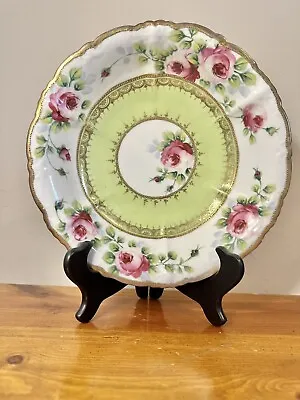 Buy GORGEOUS Antique Noritake Nippon BOWL Hand Painted Rose 9.5 Inch Chinoiserie • 33.21£