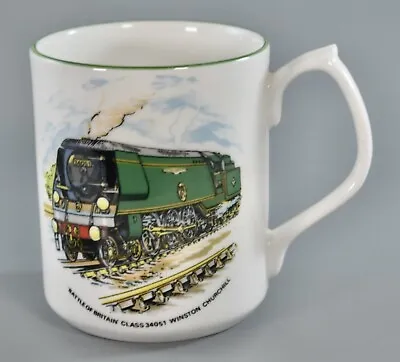 Buy Rare Foley China Staffordshire Cup Winston Churchill Train • 12.99£