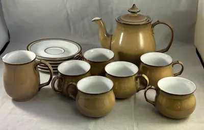 Buy Beautiful Denby Stoneware Viceroy 6 Piece Tea Set With Teapot • 39.99£