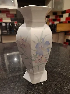 Buy Royal Winton Pastel Floral Vase 23cm Tall Vintage • 8.99£