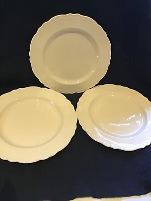Buy Three Royal Creamware 'Classics' 10  Dinner Plates. • 20£