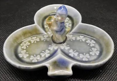 Buy Wade Irish Porcelain Shamrock Whimtray With Pixie In A Tree • 25.29£