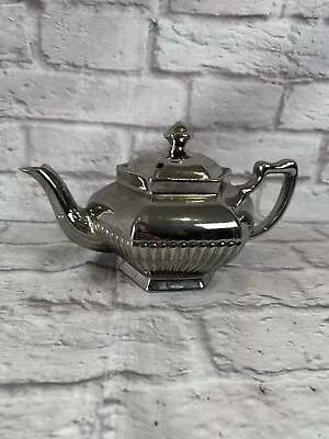 Buy SUTHERLAND SILVER COLOUR POTTERY TEAPOT - VINTAGE - 1930’s Good Condition Used • 7£