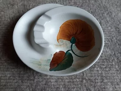 Buy E Radford Pottery England Hand Painted Floral ASHTRAY EARTHENWARE RING HOLDER • 8£