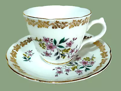Buy Vintage, Bone China Cup & Saucer By Royal Grafton Stoke On Trent • 10£