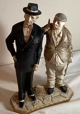 Buy Vintage German Porcelain Bisque Figurine Two Old Men W/ Gun Cigar 12  - RARE • 287.19£