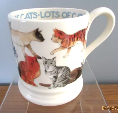 Buy Emma Bridgewater  Lots Of Cats  1/2 Pt Mug • 24£