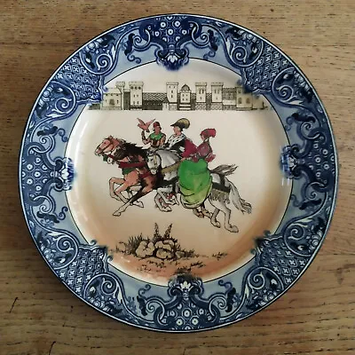 Buy Royal Doulton Burslem, 'Falconry' Plate In Very Good Condition, 9.5   Approx • 20£