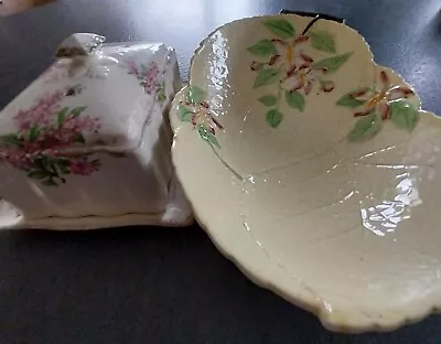 Buy Vintage James Kent Butter Dish And Carltonware Plate • 5£