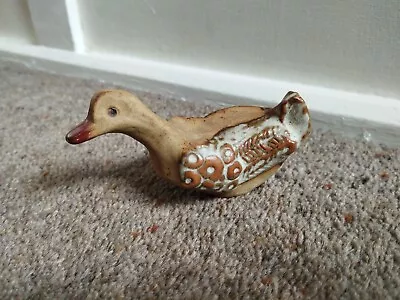 Buy Vintage Studio Pottery Duck  Figurine. Tremar Cornwall 70s  • 8.99£