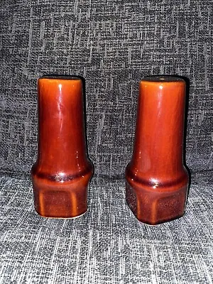Buy Denmead Pottery Salt & Pepper Shakers Ceramic Brown Cottagecore  • 21£