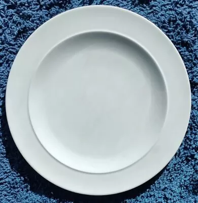 Buy Set Of 6 Large Denby White Trace Dinner Plates • 25£