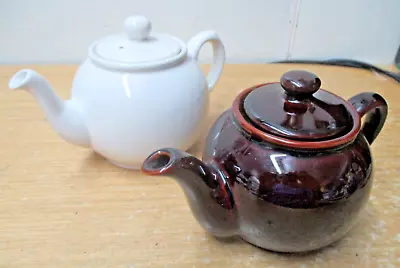 Buy Price & Kensington And Arthur Wood - 2 Cup Teapots - England - Vintage Retro • 15.75£