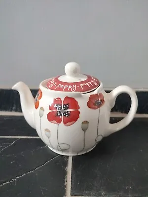 Buy Arthur Wood Small Teapot Tea  Poppy  • 6.99£
