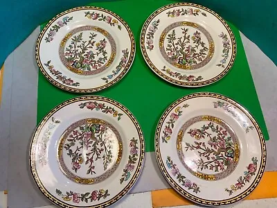 Buy 4X 7” Diameter Side Plates,Washington Indian Tree,made In England,pottery,old 4 • 29.45£