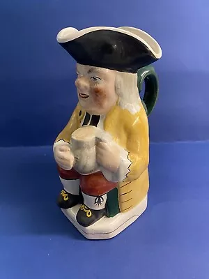 Buy Antique Victorian Pottery Toby Jug Circa 1890 Staffordshire. Seated  With Hat • 34.99£