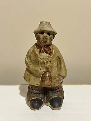 Buy TREMAR Vintage Cornwall Pottery Man With Bottle • 15£