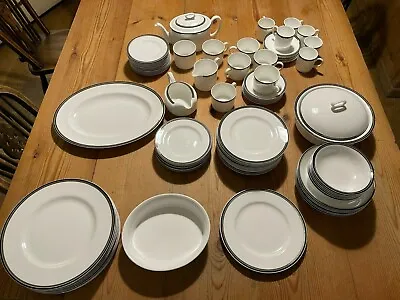 Buy Large Set Of Wedgwood Essence Fine China (W4640) - Excellent Condition- WEDDING! • 199£
