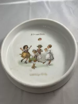 Buy Antique Baby’s Plate Porcelain  Nursery Ware  1940 Porcelain • 4£