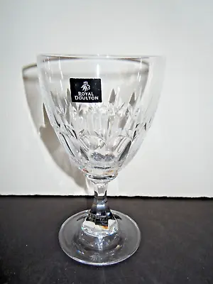 Buy Royal Doulton Crystal  Royal  Water Goblet 6 1/2  • 28.84£