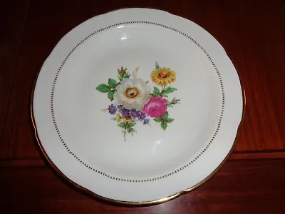 Buy Pates Et Emoux C & G Limoges Vertiable Porcelaine Dessert Plate Floral  • 10.99£