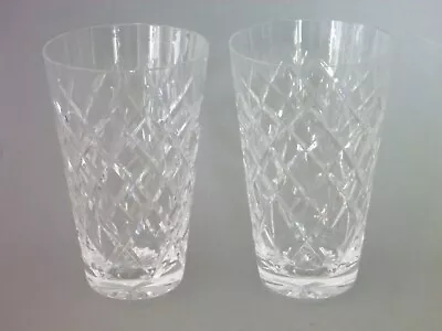 Buy Waterford Crystal Tyrone/Adare - 2 Hi Ball Glasses - 13 Oz Flat Tumblers - 14 Cm • 60£