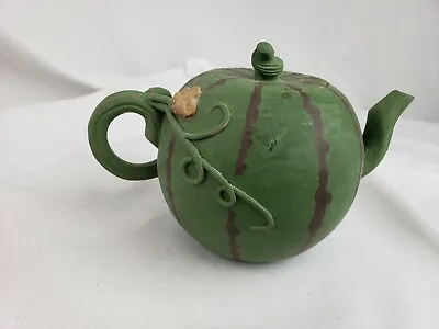 Buy Vintage Chinese Yixing Handmade Tea Pot Zisha Clay Teapot, Marked, Unusual • 49.76£
