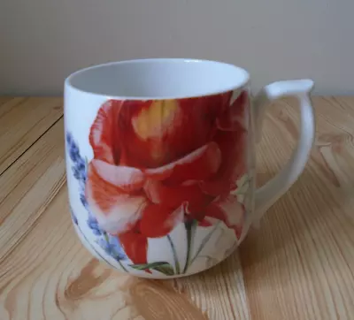 Buy Pretty Marks And Spencer Beauty Porcelain Multicoloured Floral Vintage Mug • 7£