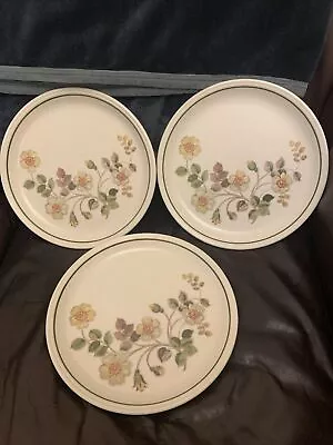 Buy 3 X M & S Marks And Spencer Autumn Leaves Dinner Plates 10 1/2  All Excellent • 9.99£