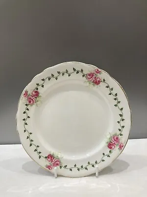 Buy Antique Art Deco Aynsley English Fine Bone China Pink Rose Garland Tea Plate • 3.99£