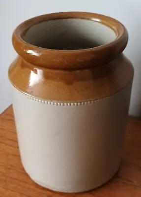 Buy Large Vintage Rustic Salt Glazed Stoneware Pot - Kitchen Storage Utensils  • 14.99£
