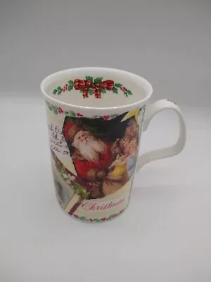 Buy Vintage Roy Kirkham Christmas Time Fine Bone China Mug 1997 Made In England  • 8.99£