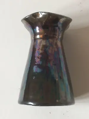 Buy Pretty Good Dicker Ware Black Lustre Miniature Vase • 28£