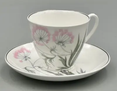 Buy Shelley England Pastoral Vintage Bone China Coffee Cup And Saucer. • 13.99£