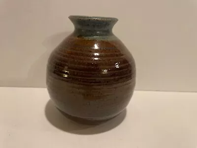 Buy Vintage Small Handmade Pottery Vase Signed Graye 1982 • 14.44£