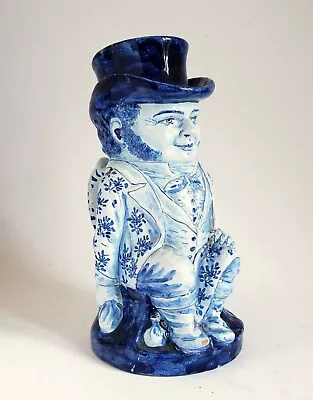 Buy Antique French Faience Pottery Toby Jug • 75£