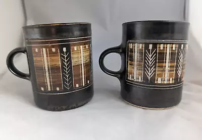 Buy 2 Ambleside Studio Pottery Coffee Cups Mugs 8cm Tall • 20£